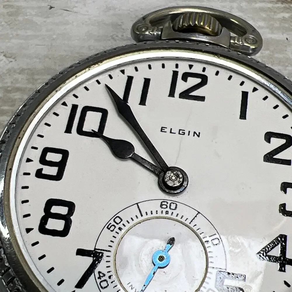 1924 Elgin BW Raymond Grade 472 Model 15 Jewel 21 Size 16s Pocket Watch **READ**